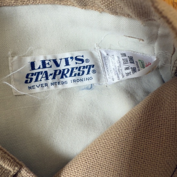 Vintage 1979 Levi’s Black Tab Sta-Prest Flares - Picture 9 of 9